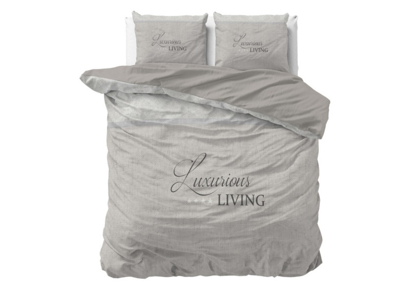 Housse de Lit Luxurious Living Beige - 240 x 200/220 cm - 17022511 - Royal Textile