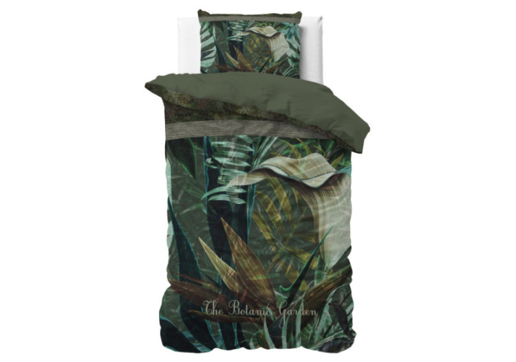 Couverture The Botanic Garden Vert - 140 x 200/220 cm - 17023155 - Royal Textile