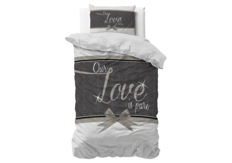 Couverture Pure Love Blanc - 140 x 200/220 cm - 17023164 - Royal Textile