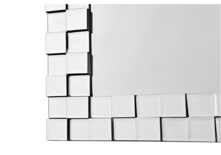 Miroir mural Dionysos - Rectangulaire Argenté 65 x 85 cm - 58NWY - Kayoom 2