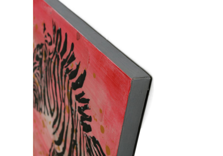 Tableau en toile Zebra 70x70 - Décoration artistique - R5JDX-70-70 - Kayoom 2