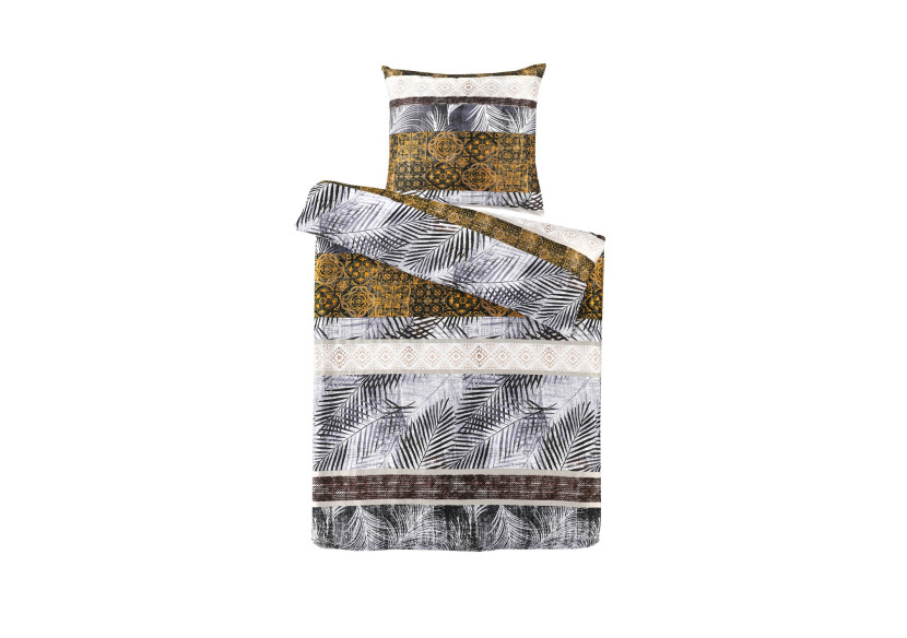 Housse de Couette Jane - Multi 140 x 200 cm et Taies 65 x 65 cm - DAKMX-140-200 - Kenda Sand