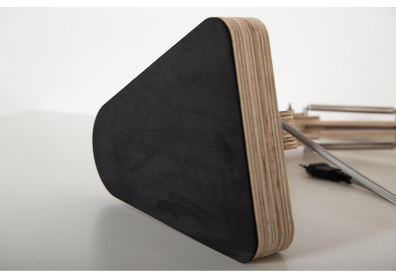 Lampe de Table Tree-Hugger - Bois d'Aulne, Style Naturel - RPMJN-ASH-TBL - Kayoom