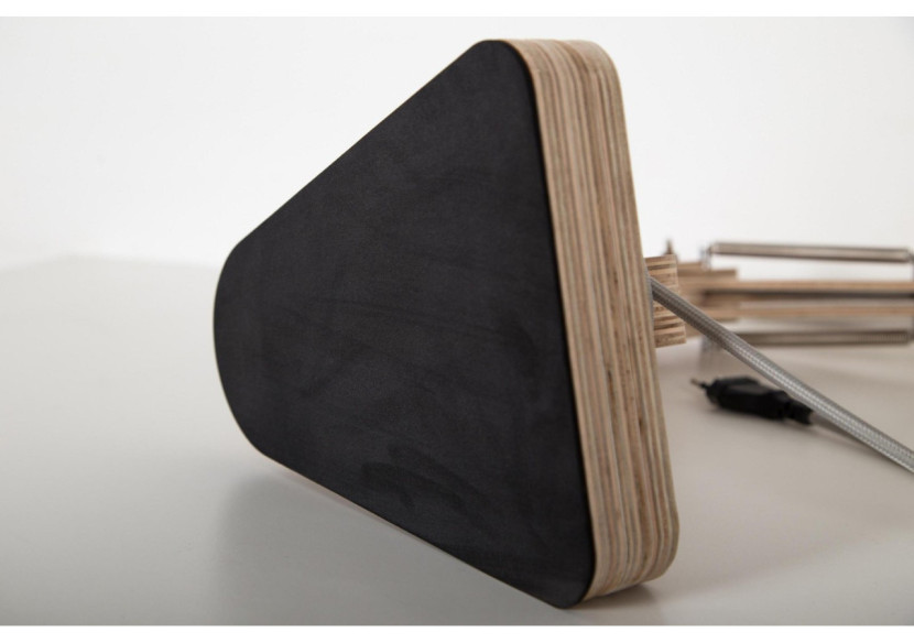 Lampe de Table Tree-Hugger - Bois d'Aulne, Style Naturel - RPMJN-ASH-TBL - Kayoom