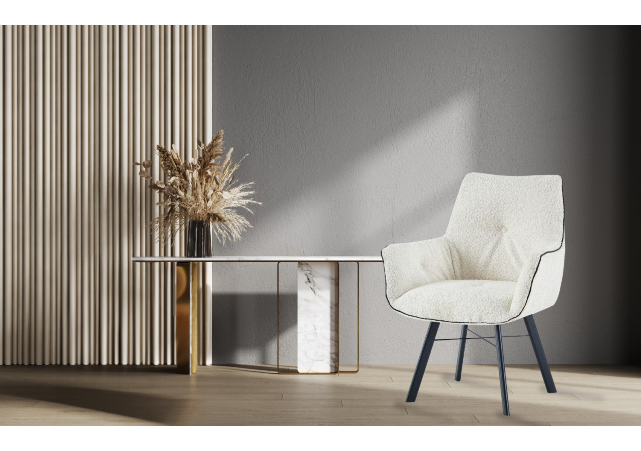 Fauteuil ALLIE 100 - Crème avec fonction de retour automatique - HQGBX-CRE - Kayoom