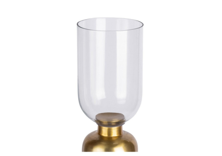 Bougeoir de sol SHANTI 200 - Or avec base en marbre - 8TNI8-GLD - Kayoom