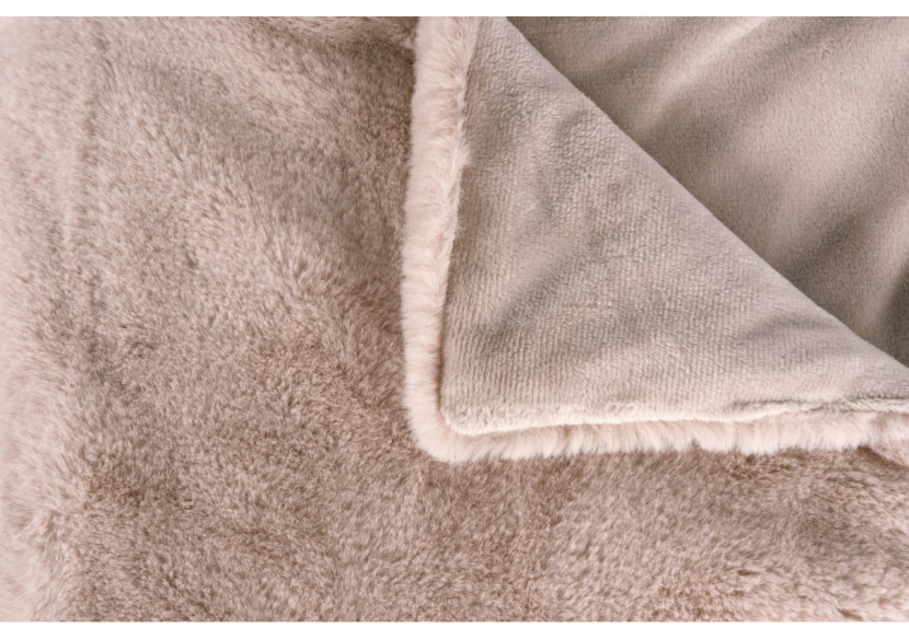Coussin & Couverture Aimee 600 - Set de 2 Taupe - FN7S4-TAU - Kenda Sand