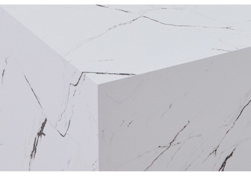 Table d'appoint Cuboid 100 - Blanc, design chic et pratique 55 x 55 x 40 cm - 31AV9-WHT - Kayoom Table d'appoint Cuboid 100 - Blanc, design chic et pratique 55 x 55 x 40 cm - 31AV9-WHT - Kayoom