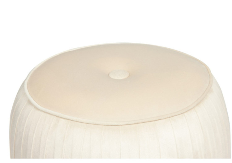 Housse Lyla 100 - Crème, confort luxueux et style raffiné 43 x 42 cm - 9UXIU-CRE - Kayoom