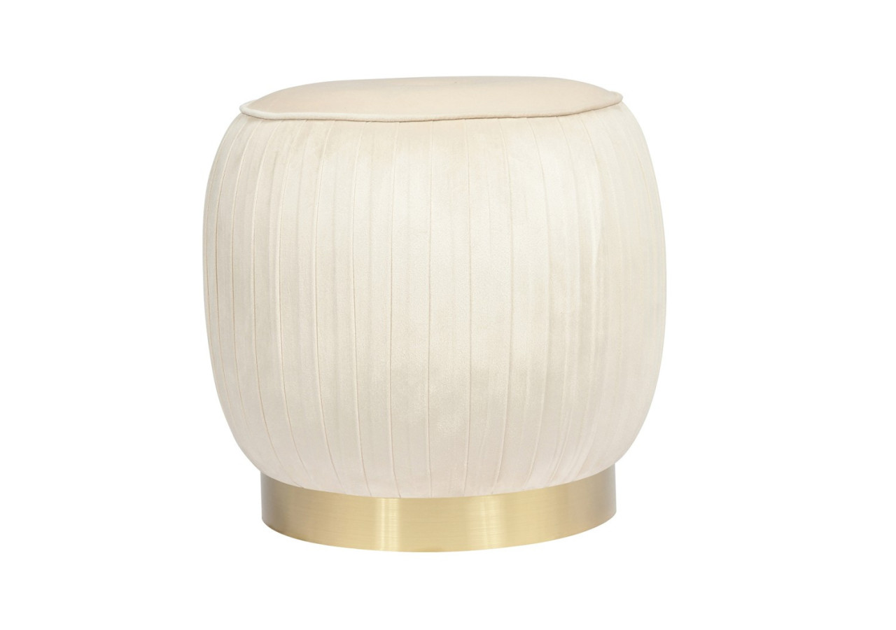 Housse Lyla 100 - Crème, confort luxueux et style raffiné 43 x 42 cm - 9UXIU-CRE - Kayoom