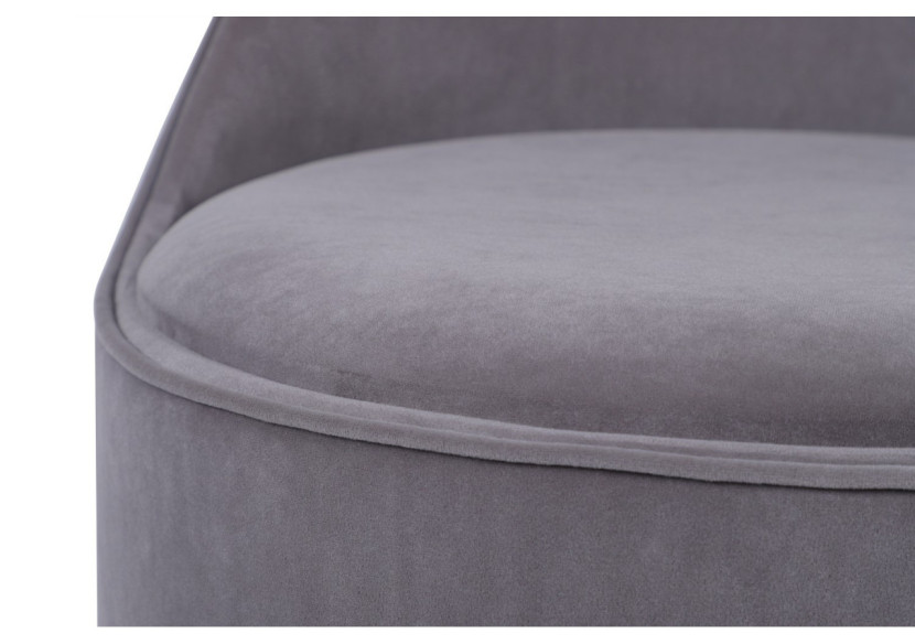 Hocker Pivotant Viktor - Élégance Moderne Grise - BILZO-GRY - Kayoom