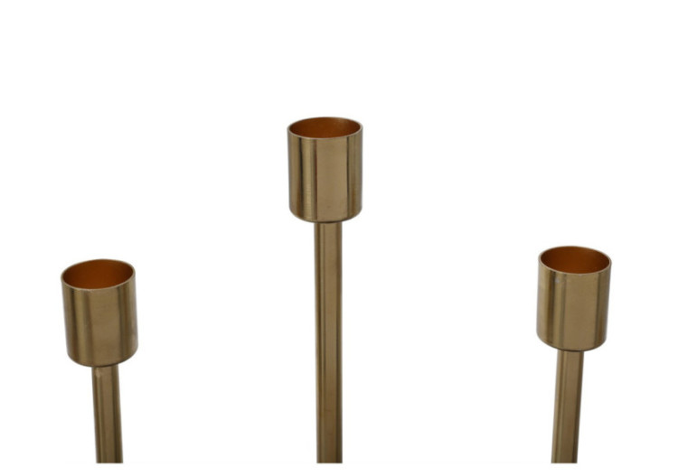 Bougeoir Art Déco - Métal...