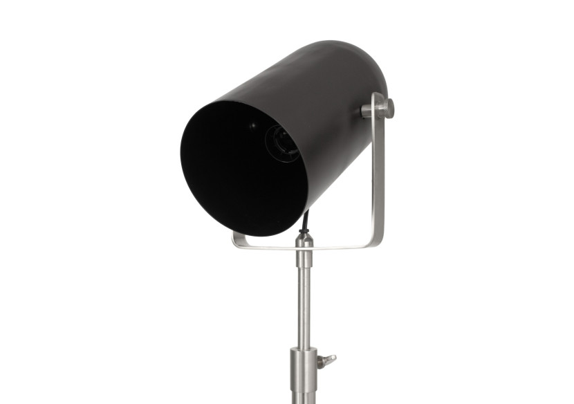 Lampadaire Celeste 300 - Noir et argent 27 x 53 x 133-163 cm - MTY3O-SIV - Kayoom