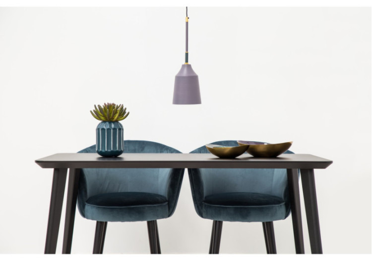 Suspension Caja - Lampe au design puriste en violet 15 x 15 x 45 cm - V5BXM - Kayoom 2