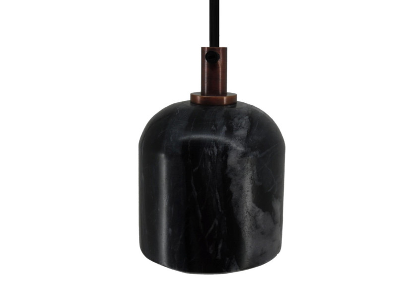 Suspension Simplista IV - Design minimaliste en marbre noir - FCB87 - Kayoom