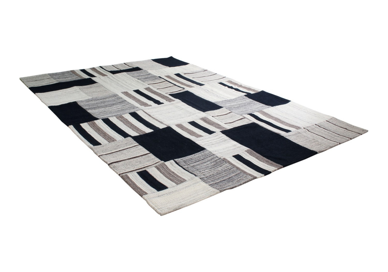 Tapis Intenso 310 - Gris et multicolore 80cm x 150cm - KLYQD-80-150 - Kayoom
