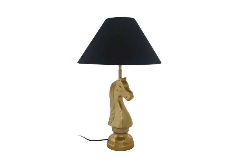 Lampe de table Shah 100 - Design Échiquier en noir - 1CKP9-BLK - Kayoom