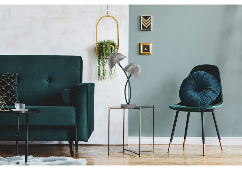 Lampe de table Sue 100 - Métal argenté 38 x 16 x 60 cm - E5X2I-SIV - Kayoom