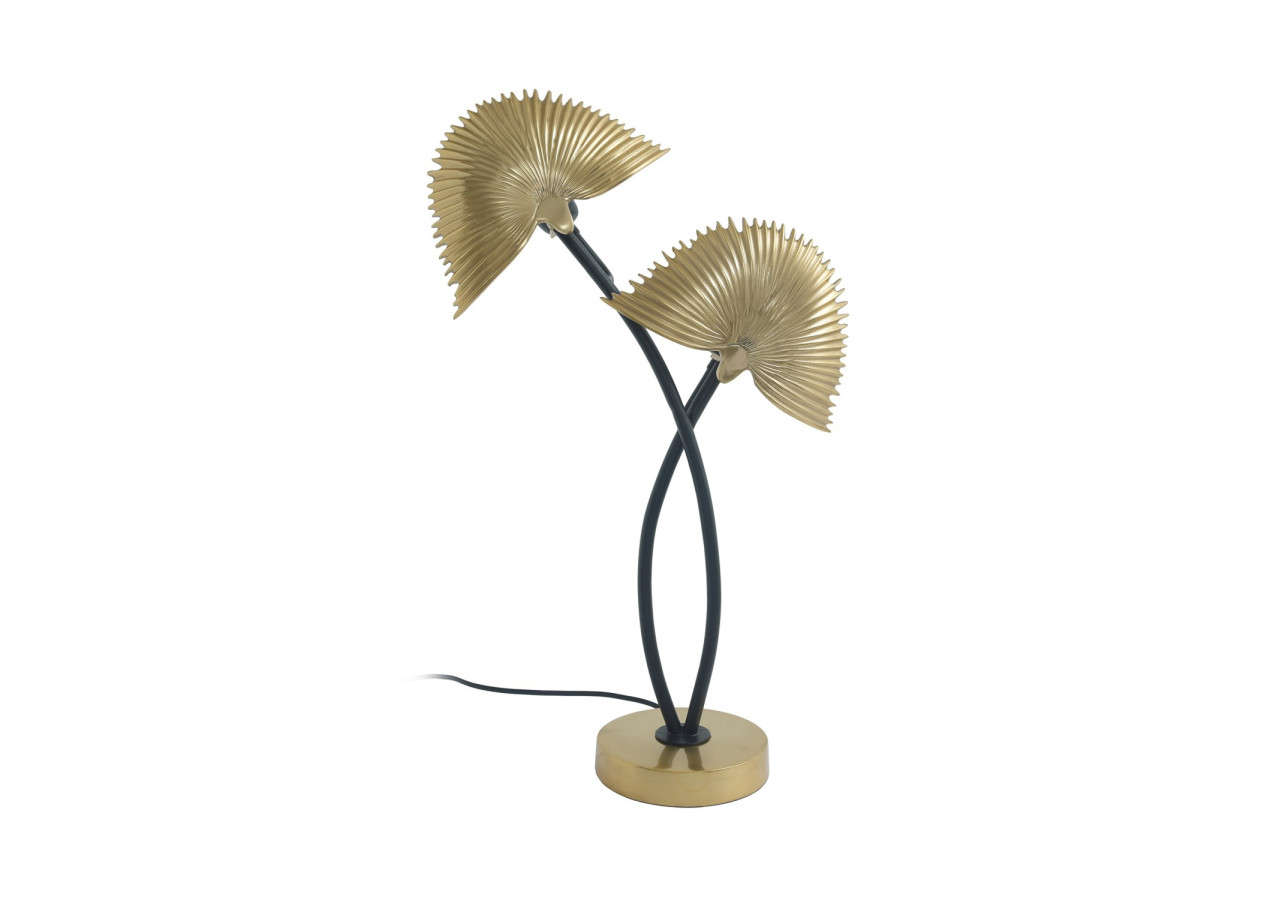 Lampe de Table Sue 100 - Métal doré, Design moderne - E5X2I-GLD - Kayoom