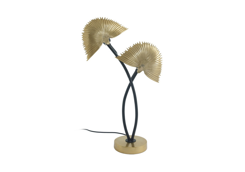 Lampe de Table Sue 100 - Métal doré, Design moderne - E5X2I-GLD - Kayoom