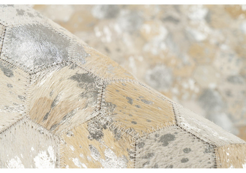 Tapis Lavin 1000 - Cuir Patchwork 160cm x 230cm - CS282-160-230 - Padiro