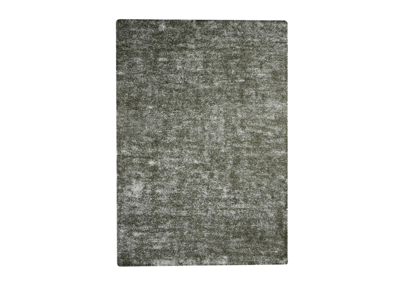 Tapis Etna 100 - Vert olive 80cm x 150cm - B5Y6J-80-150 - Kayoom