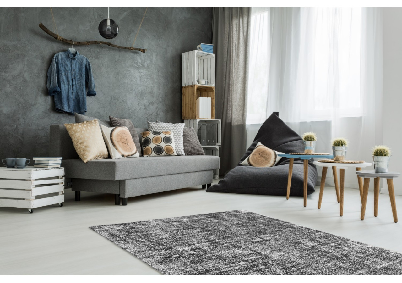 Tapis Etna 100 - Anthracite 160cm x 230cm - OR8VL-160-230 - Kayoom