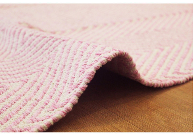 Tapis Cocktail 500 - 120x170 cm en coton rose - YLN4P-120-170 - Kayoom 2