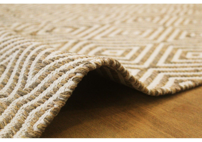 Tapis Cocktail 300 - Beige / Brun 80cm x 150cm - 5TQ3J-80-150 - Kayoom