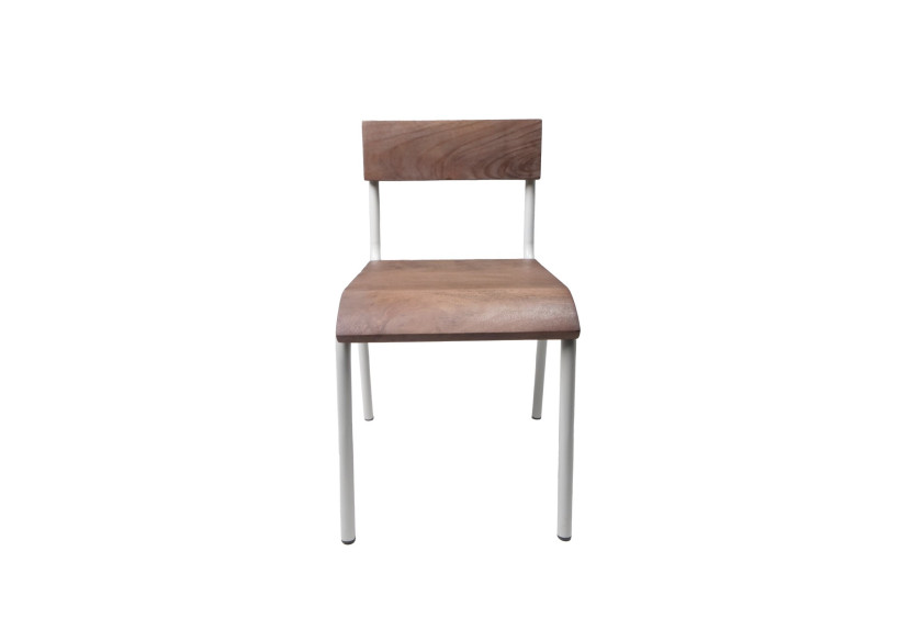 Chaise Originale - Lot de 2 en bois de mangue et métal - 60000110 - KidsDepot Chaise Originale - Lot de 2 en bois de mangue et métal - 60000110 - KidsDepot