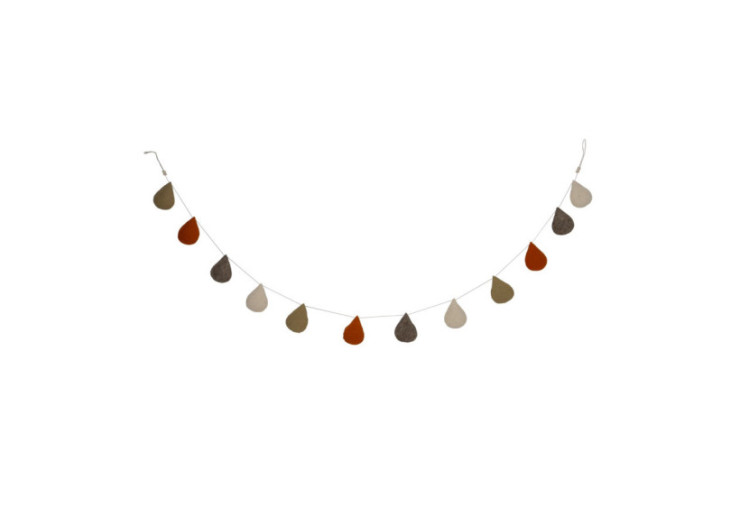 Guirlande Kegel - Longueur 180 cm avec 12 cônes en feutre - 60000113 - KidsDepot