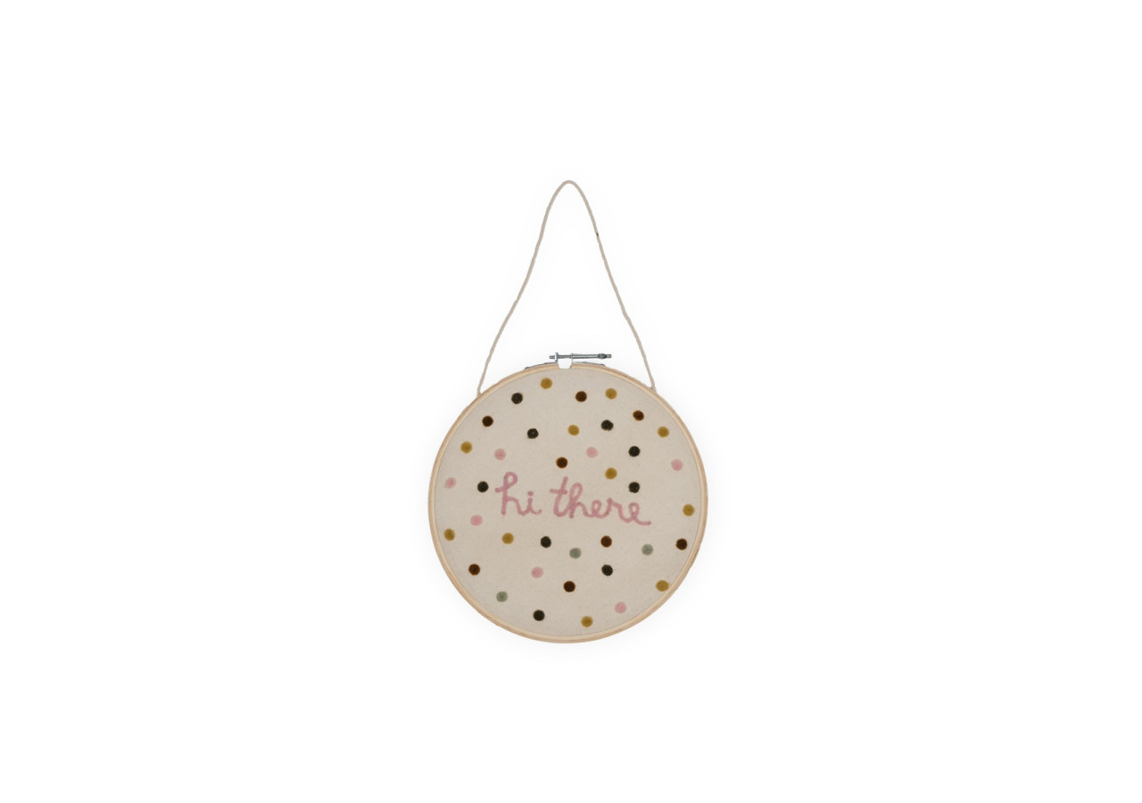 Guirlande Murale Mikko - Message Accueillant en Coton - 60000126 - KidsDepot