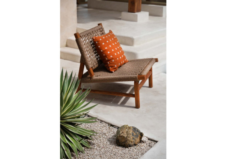 Fauteuil Ilha Viro - Extérieur - Brun Naturel - JAAM043NBr - Bazar Bizar 2