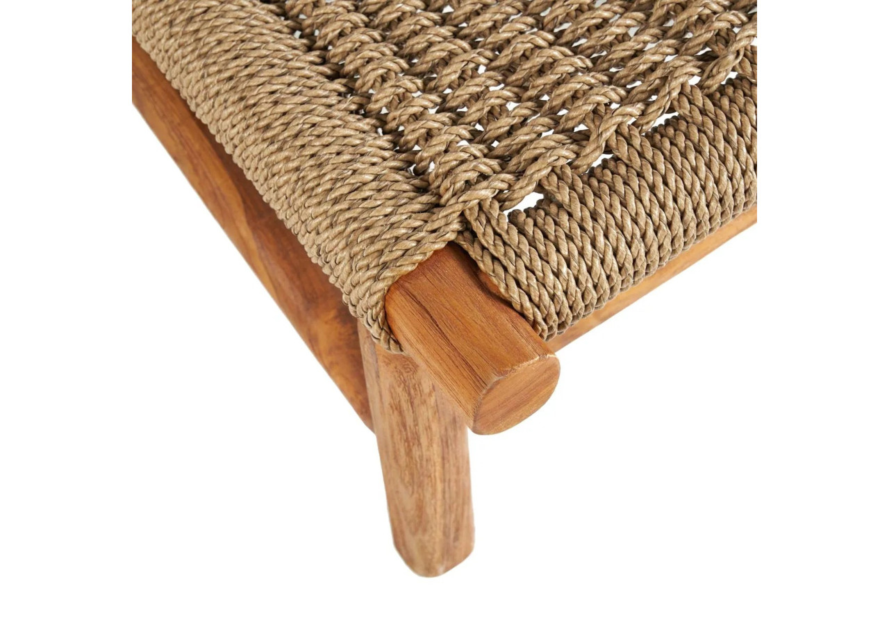 Fauteuil Ilha Viro - Extérieur - Brun Naturel - JAAM043NBr - Bazar Bizar