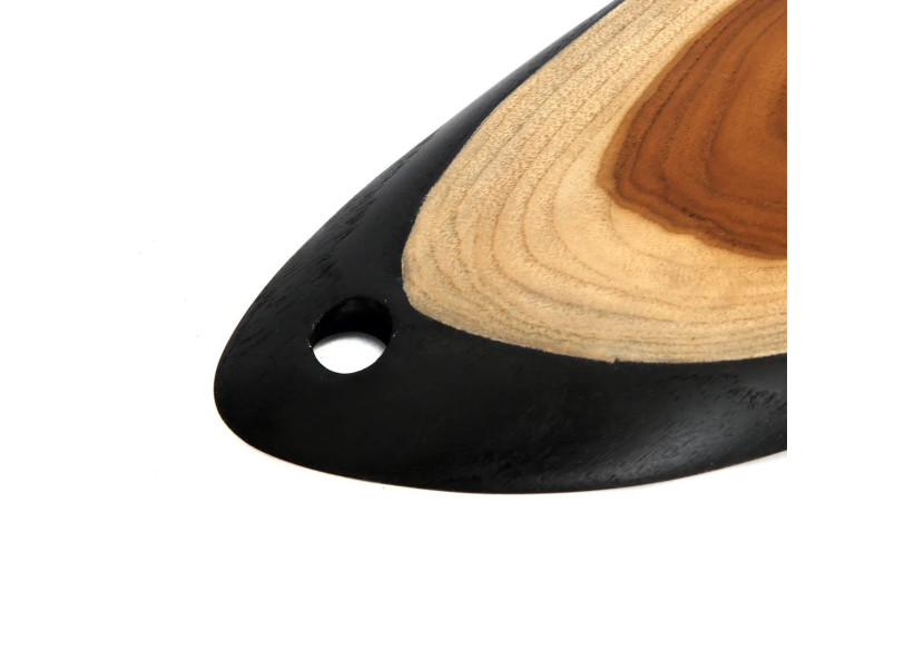 Assiette à Tapas Bondi - Design Élégant en Teck - JAES016NB-L - Bazar Bizar