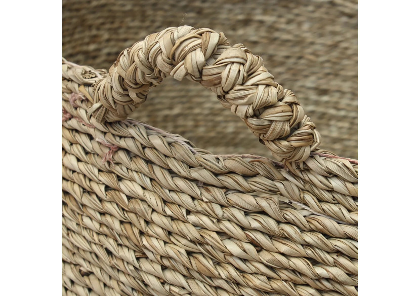 Panier Quatre Mains - Naturel - Taille L - BAJN073N-L - Bazar Bizar