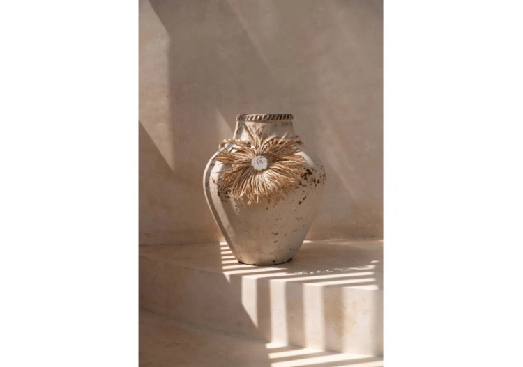 Tassel Bunga en Raffia - Naturel - BALE095N - Bazar Bizar 2