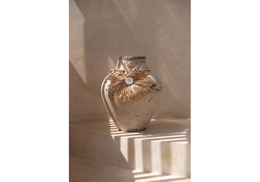 Tassel Bunga en Raffia - Naturel - BALE095N - Bazar Bizar