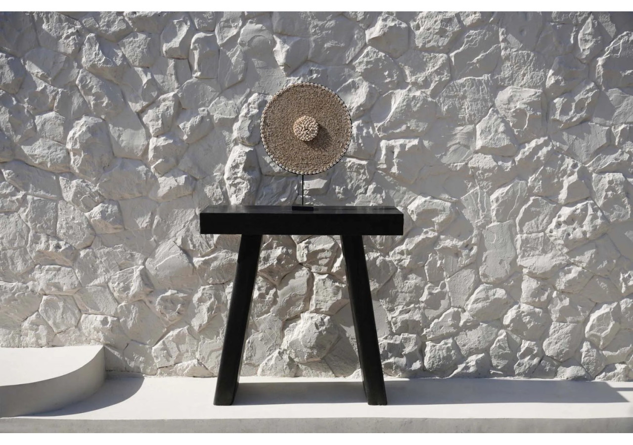 Coquillage Guadeloupe sur Support - Blanc naturel - BALE091NW - Bazar Bizar