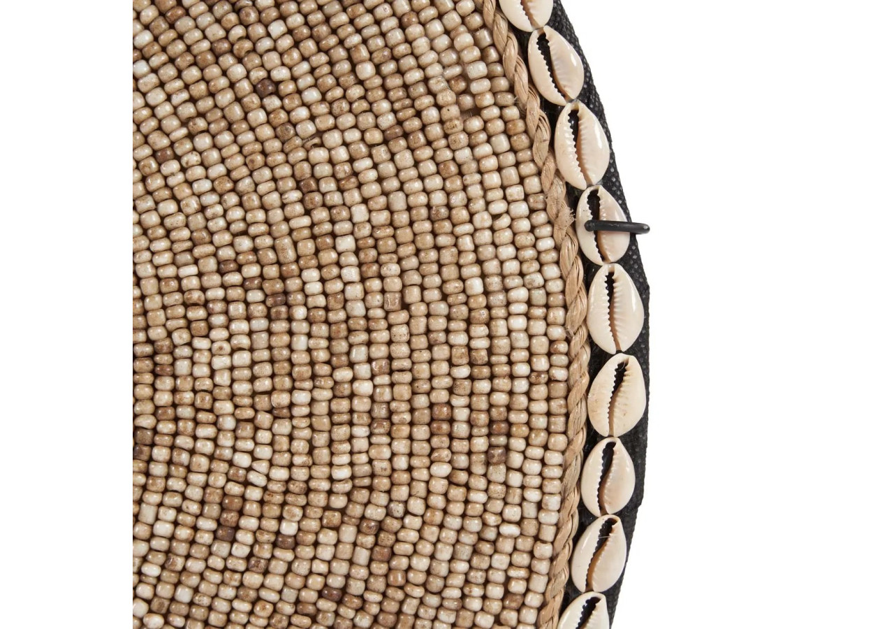 Coquillage Guadeloupe sur Support - Blanc naturel - BALE091NW - Bazar Bizar