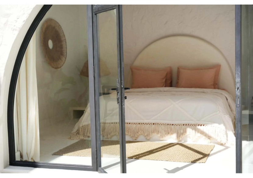 Plaid de Lit Berbère - Naturel - BARI016N - Bazar Bizar