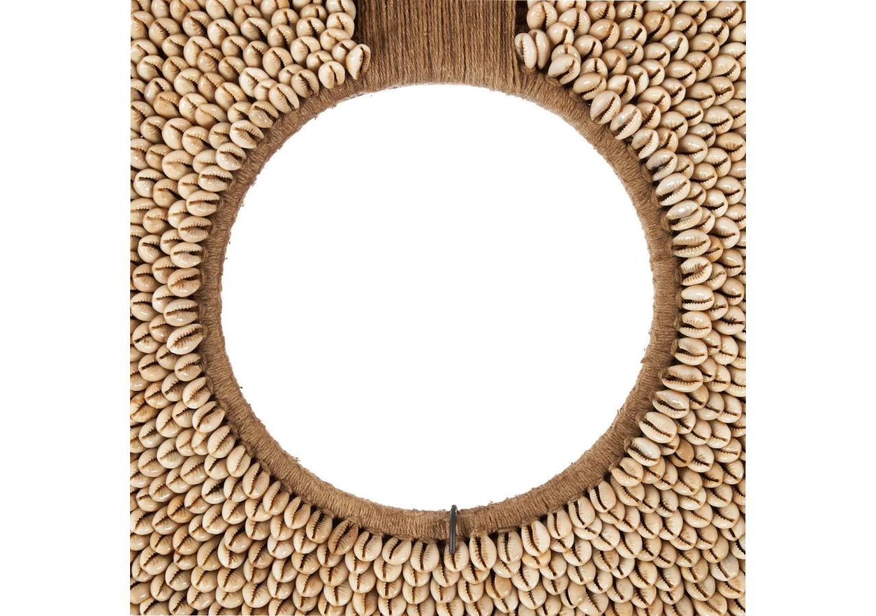 Rassemblement de Coquillages sur Support - Naturel - BALE089N - Bazar Bizar