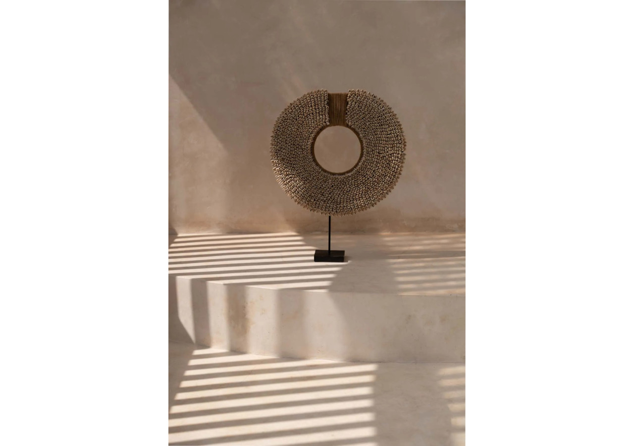 Coquillage Corsica sur Support - Naturel - BALE090N - Bazar Bizar