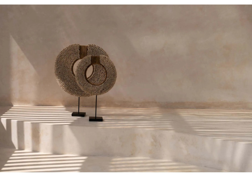 Coquillage Corsica sur Support - Naturel - BALE090N - Bazar Bizar