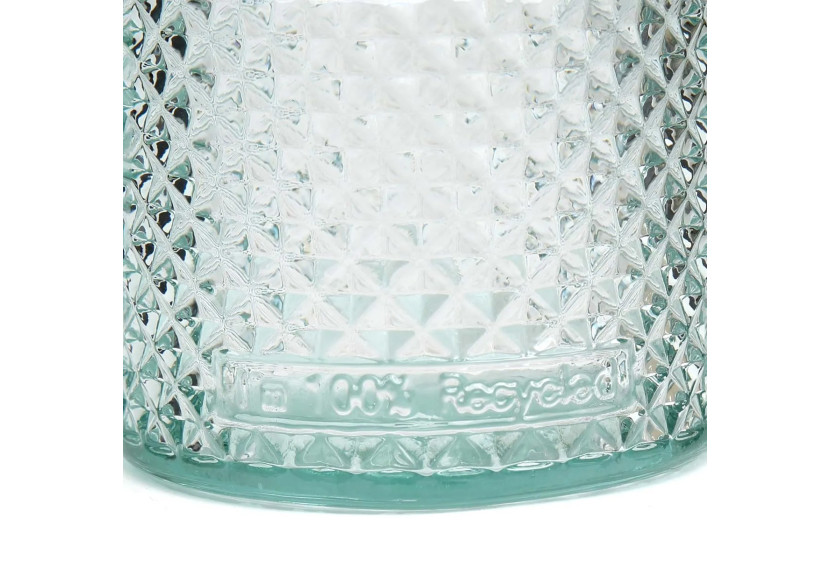 Verre Zuanshu - Verre Recyclé Bleu - Moyen - ESSAMI004B-M - Bazar Bizar