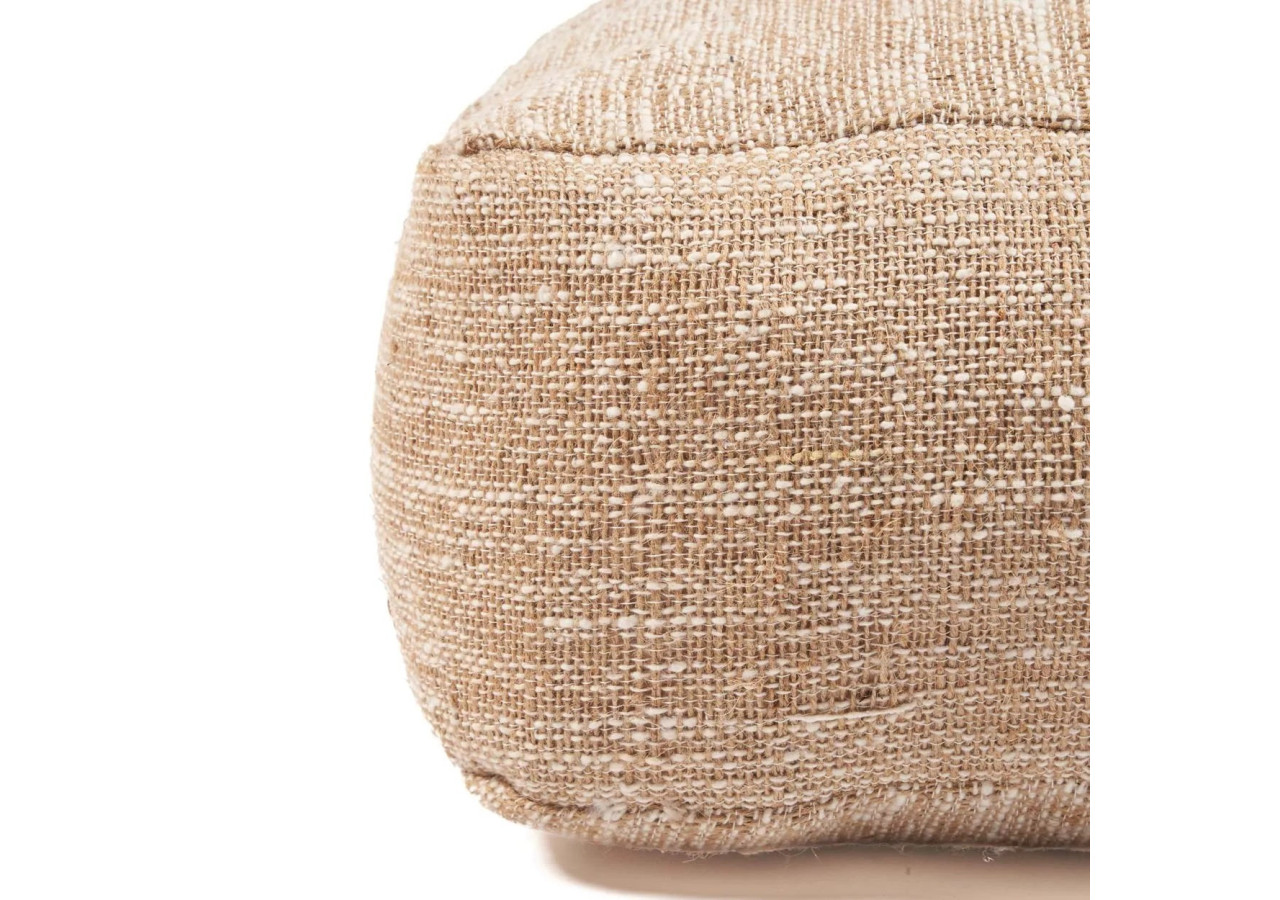 Pouf Confortable - Beige - JADA002Be - Bazar Bizar
