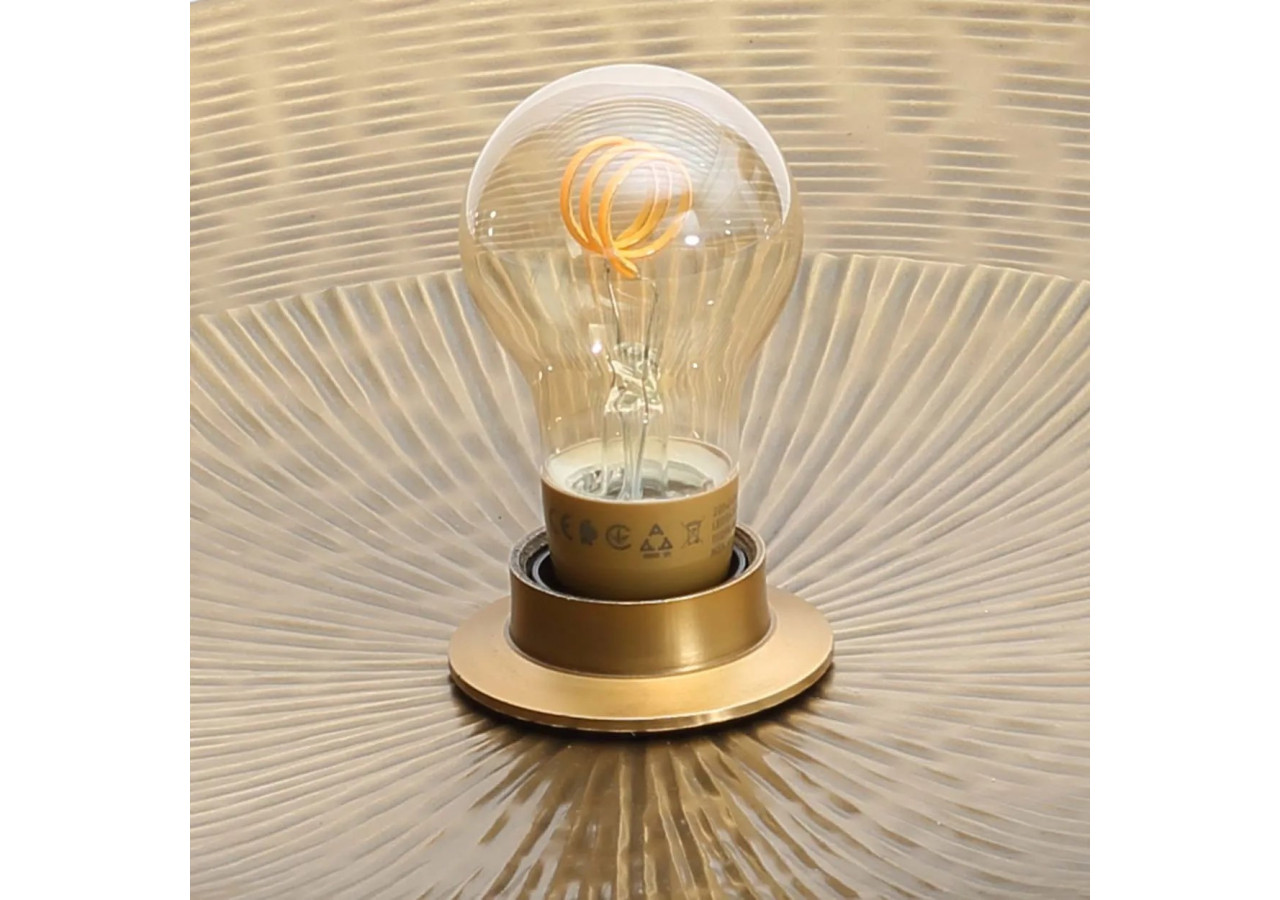 Applique Murale Double Pleine Lune - Laiton - M - INEM031Bra-M - Bazar Bizar