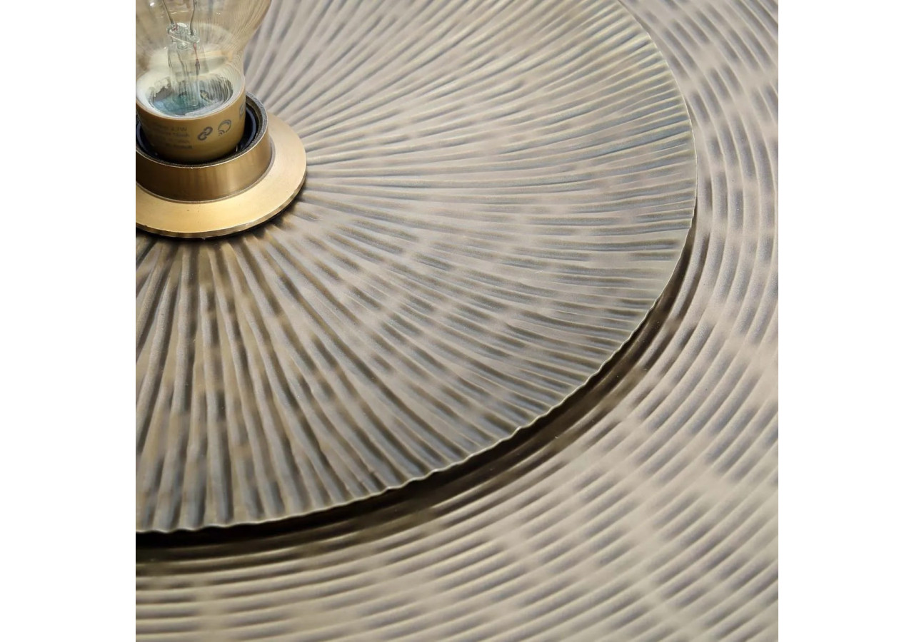 Applique Murale Double Pleine Lune - Laiton - M - INEM031Bra-M - Bazar Bizar