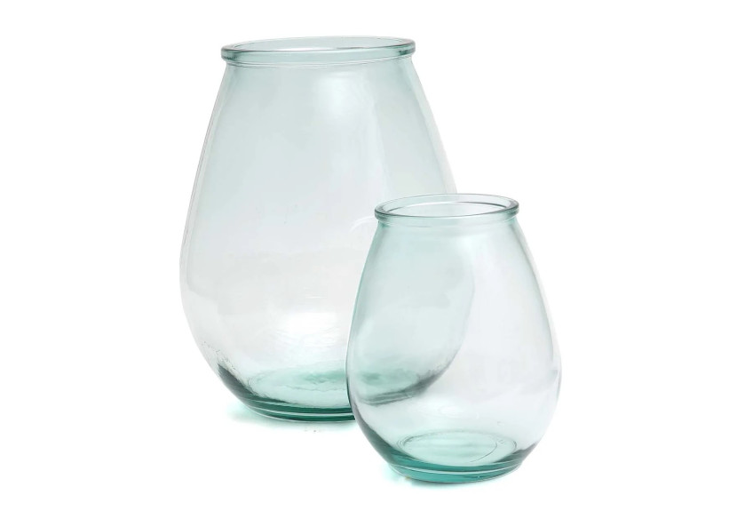 Vase Qiezi - Bleu - M - ESSAMI013B-M - Bazar Bizar