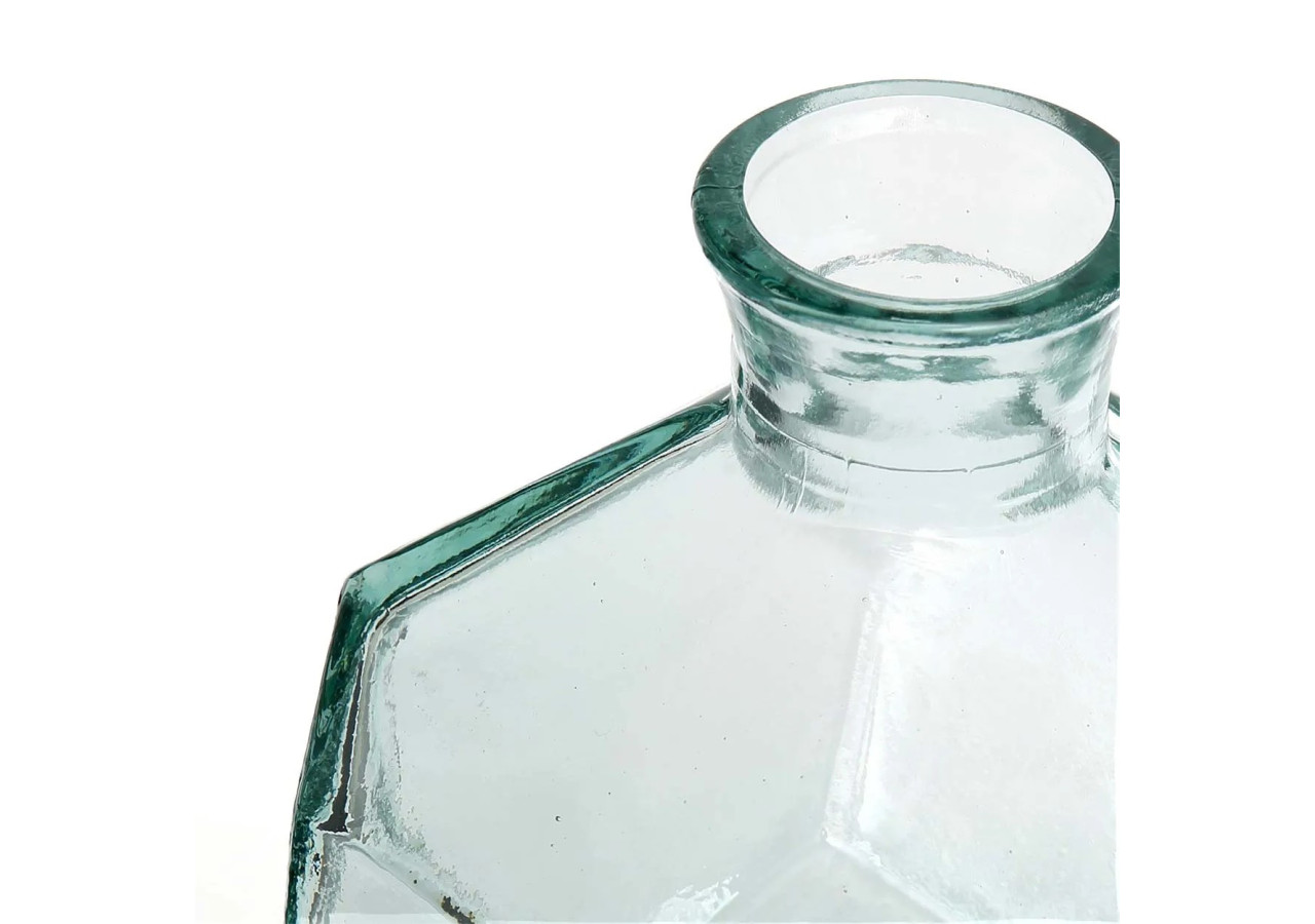 Vase Origami Ronde - Bleu - ESSAMI014B - Bazar Bizar